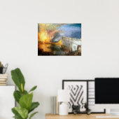 Joseph Mallord William Turner The Burning Poster (Heimbüro)
