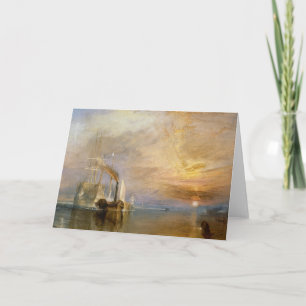 Joseph Mallord William Turner The "Fighting Teme Karte