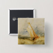 Joseph Mallord William Turner | Van Tromp Going AB Button (Vorne & Hinten)