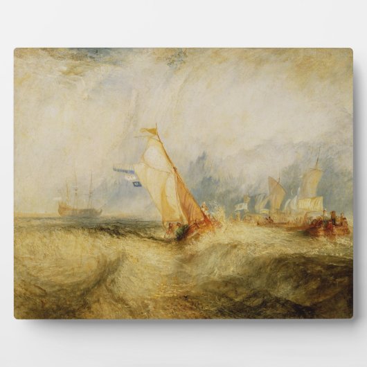 Joseph Mallord William Turner | Van Tromp Going Ab Fotoplatte (Vorderseite)