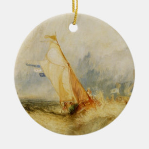 Joseph Mallord William Turner   Van Tromp Going AB Keramik Ornament