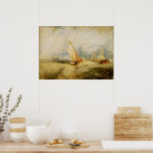 Joseph Mallord William Turner | Van Tromp Going Ab Poster (Küche)