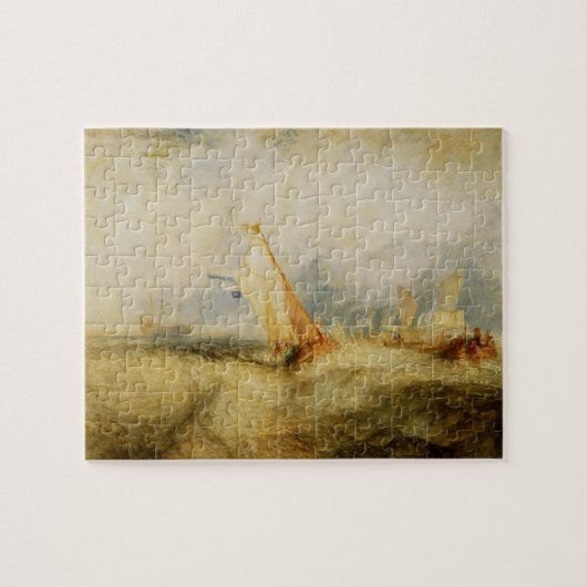 Joseph Mallord William Turner| Van Tromp Going Ab Puzzle (Horizontal)