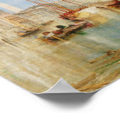 Joseph Mallord William Turner | Venedig aus dem P Poster (Ecke)