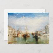 Joseph Mallord William Turner | Venedig aus dem P Postkarte (Vorne/Hinten)