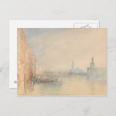 Joseph Mallord William Turner - Venedig, The Mouth Postkarte (Vorne/Hinten)