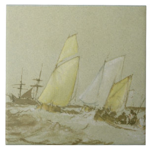 Joseph Mallord William Turner versendendes  , Fliese