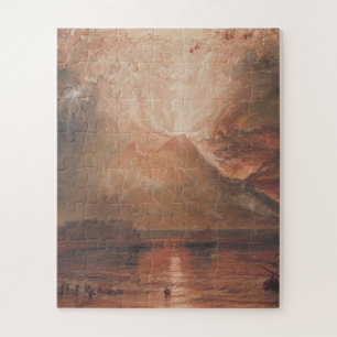 Joseph Mallord William Turner - Vesuvius in Erupti Puzzle