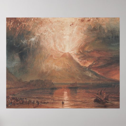 Joseph Mallord William Turner - Vesuvius Poster (Vorne)