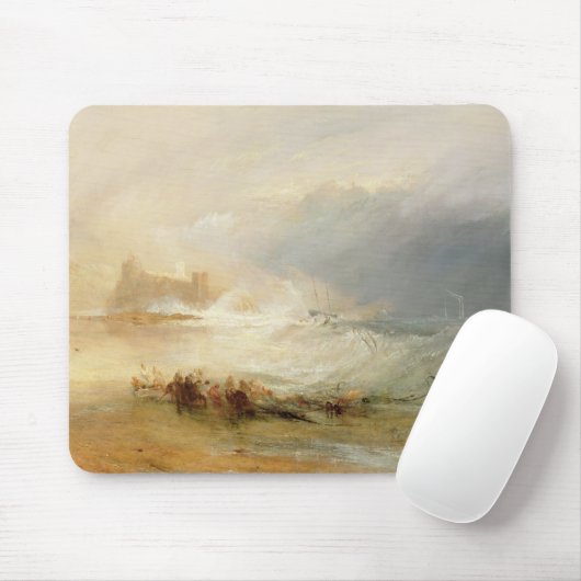 Joseph Mallord William Turner| Waggers - Küste o Mousepad (Mit Mouse)