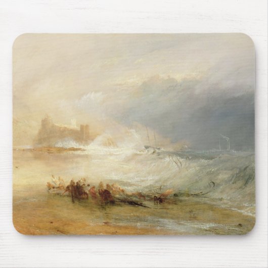 Joseph Mallord William Turner| Waggers - Küste o Mousepad (Vorne)
