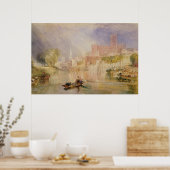 Joseph Mallord William Turner | Worcester Poster (Küche)