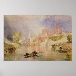 Joseph Mallord William Turner Worcester Poster