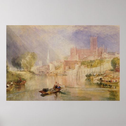 Joseph Mallord William Turner | Worcester Poster (Vorne)