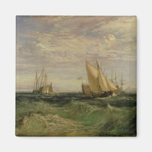 Joseph Mallord William Turner | Zusammenfluss von Magnet (Vorne)