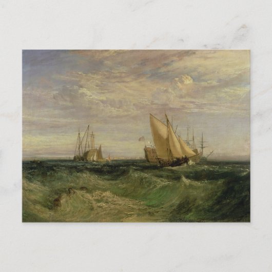 Joseph Mallord William Turner | Zusammenfluss von Postkarte (Vorderseite)
