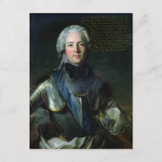 Joseph-Marie Duc de Boufflers Postkarte (Vorderseite)