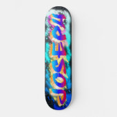 JOSEPH Maßgeschneidertes Graffiti-Skateboard Skateboard (Vorderseite)