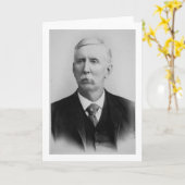 Joseph McCoy (1837-1915) (b/w Foto) Karte (Gelbe Blume)