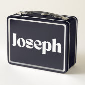 Joseph Metall Brotdose (Rückseite)