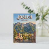Joseph Oregon Postkarte (Stehend Vorderseite)