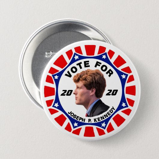 Joseph P. Kennedy für Präsidenten Button (Vorne & Hinten)