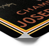 Joseph Perrier Champagne Vintage Ad 12x16 Poster (Ecke)