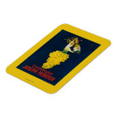 Joseph Perrier Champagne Werbeplakat Magnet (Linke Seite)