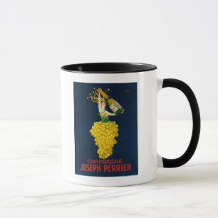 Joseph Perrier Champagner Werbeplakat Tasse