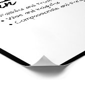 Joseph, Personalisierter Name Definition für Junge Poster (Ecke)