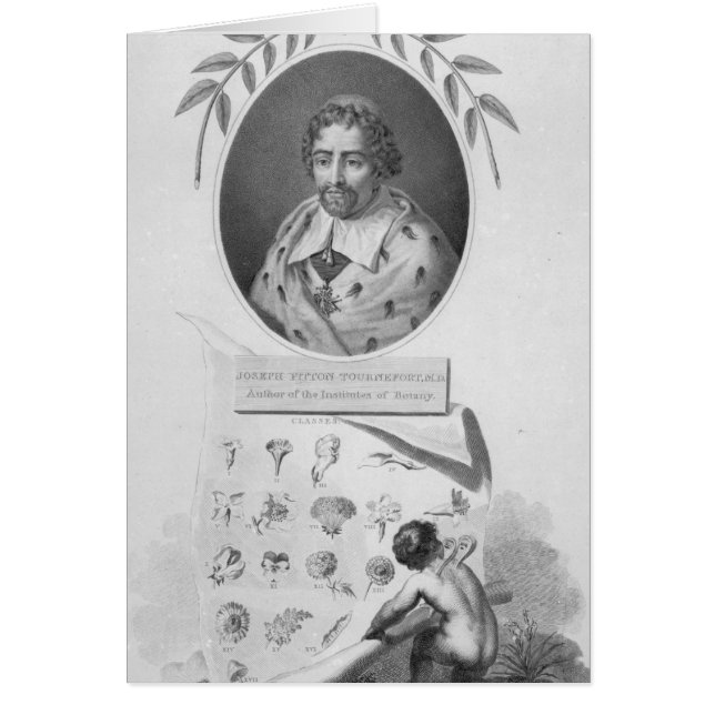 Joseph Pitton de Tournefort (Vorne)