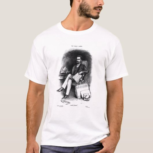Joseph Pulitzer "von der Kuriosität", 1887 T-Shirt (Vorderseite)