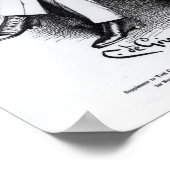 Joseph Pulitzer von 'The Curio', 1887 Poster (Ecke)