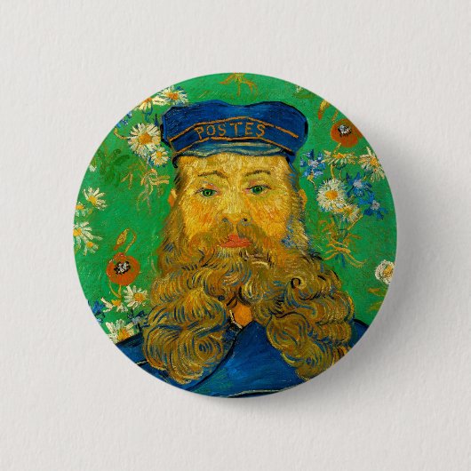 Joseph Roulin - Van Gogh - c1889 Button (Vorderseite)