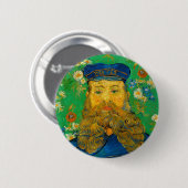 Joseph Roulin - Van Gogh - c1889 Button (Vorne & Hinten)