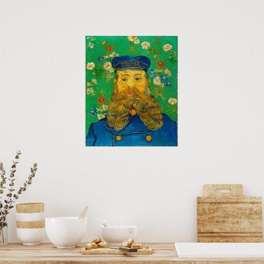 Joseph Roulin - Van Gogh - c1889 Poster (Küche)