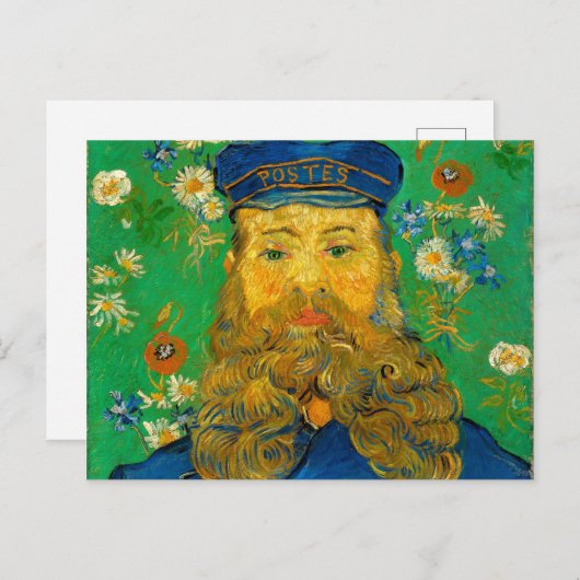 Joseph Roulin - Van Gogh - c1889 Postkarte (Vorne/Hinten)