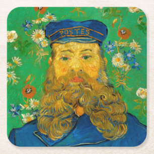 Joseph Roulin - Van Gogh - c1889 Rechteckiger Pappuntersetzer