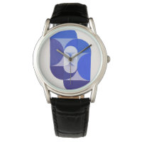 Joseph Schillinger Key Blue. Abstrakt geometrisch