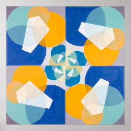 Joseph Schillingers "Grüne Plätze 1934" Poster