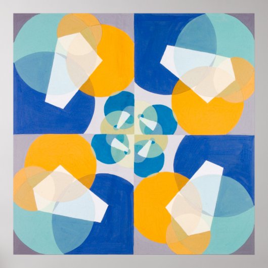 Joseph Schillingers "Grüne Plätze 1934" Poster (Vorne)