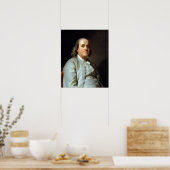 Joseph Siffrein Duplessis Benjamin Franklin Poster (Küche)