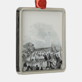Joseph-Smith, der in der Wildnis predigt Ornament Aus Metall (Rechts)