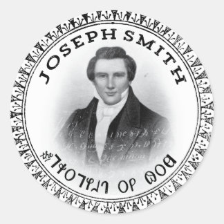 Joseph Smith DER Prophet Gottes Runder Aufkleber