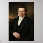 Joseph Smith Fotografic Rendition™ #2 LDS Art Poster (Vorne)