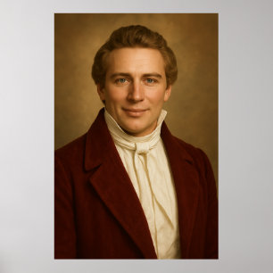 Joseph Smith Fotografic Rendition™ #5 LDS Art Poster