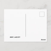 Joseph Smith, Letzter Tag "Saint" Postkarte (Rückseite)