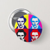 Joseph-Smith-Pop-Kunst Button (Vorne & Hinten)