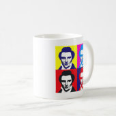 Joseph-Smith-Pop-Kunst Kaffeetasse (VorderseiteRechts)