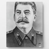 Joseph Stalin Fotograph Fotoplatte (Vorderseite)